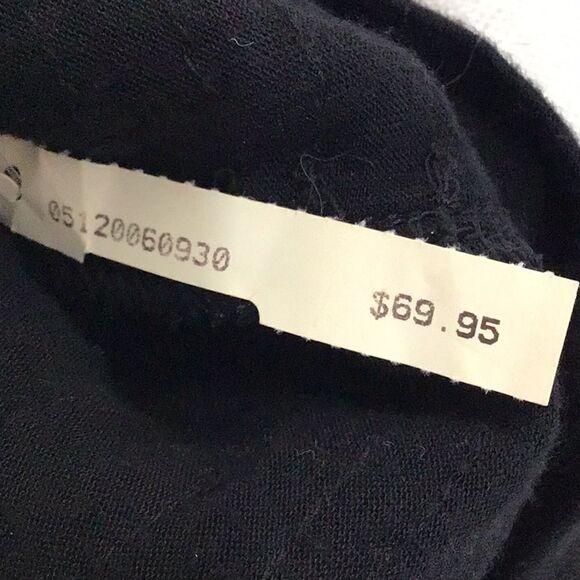 Diane Von Furstenberg Black Chiffon Tiered Ruffle Short Sleeve Stretch Dress - Picture 10 of 10